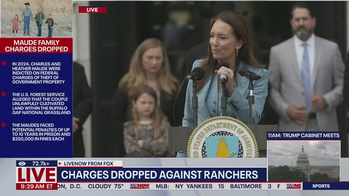 Ag. Sec. Rollins on charges dropped against ranchers